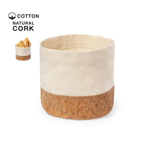 Promotional Soft Bread Baskets 100% Cotton and Cork