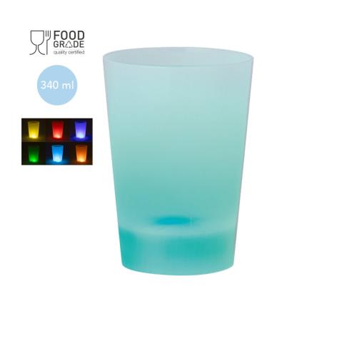 Promotional Illuminated Party Glasses Cups LED Lights 340ml  2 Modes