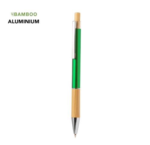 Printed Aluminium & Cork Pens Push Button