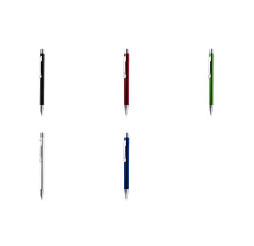 Promotional Recycled Aluminium Pens Blue Ink