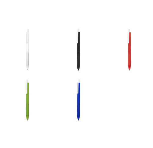 Printed Logo Recycled Pens Transparent Clp