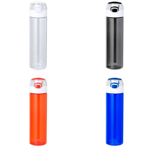 Logo Tritan 650ml Water Bottles Flip Lid Gift Boxed