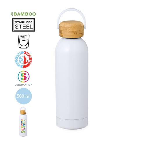 Printed 500ml Stainless Steel Bottle Sublimation Gift Boxed
