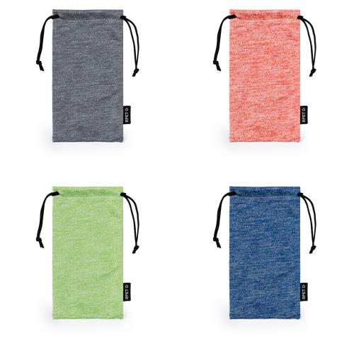 Custom Recycled Microfibre Eye Wear Glasses Drawstring Pouch