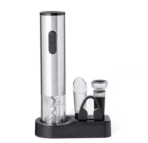 Custom Electric Corkscrew, Funnel, Wine Stopper, Foil Cutter Gifts