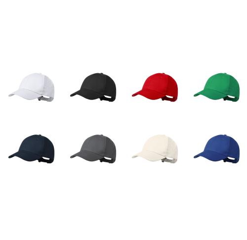 Promotional 100% Recycled Cotton Baseball Caps 6 Panels
