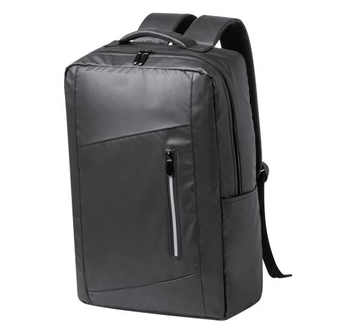 Branded Stylish PU Leather Urban Bacpacks Reflective Band