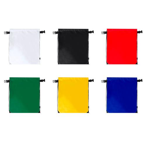 Printed Drawstring Gym Recycled Spirts Bags Safety Buckles