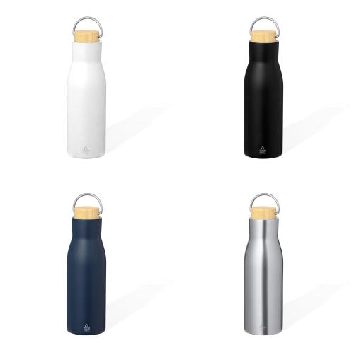 Promotional 500ml Thermal Flask Recycled Stainless Steel Screw Cap