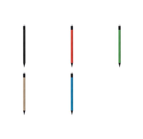 Branded Recycled Cardboard Infinite Pencil With Eraser