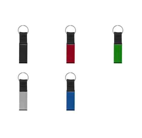 Printed Recycled Aluminium Keyring Holder For Smartphones & Tablets