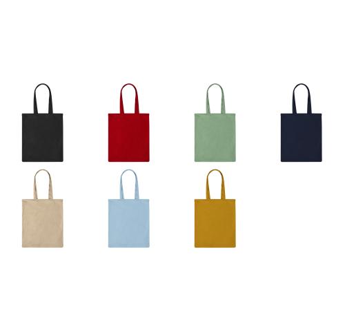 Custom Durable Polyester Coruroy Tote Bags Reinforced Handles Up To 9Kg