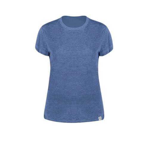 Custom 60% Recycled Cotton Jersey Womens T Shirt