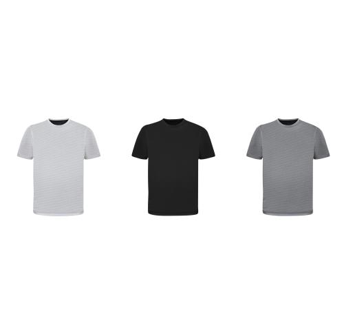 Polyester T Shirts Branded Adults Micro-Perforated 