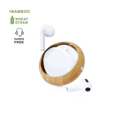 Branded Bluetooth&reg; 5.0 earphones 30 mAh Lithium Battery