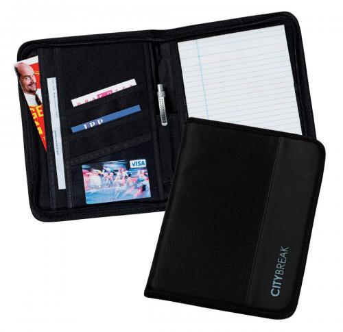 Custom Printed Diplomat A5 Zipped Conference Folders