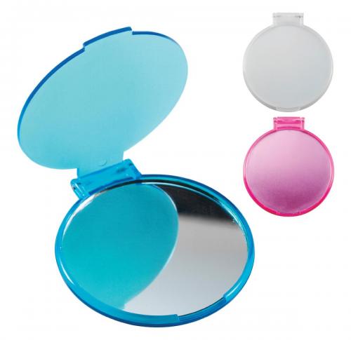 Transluscent  Printed Compact Pocket Mirror
