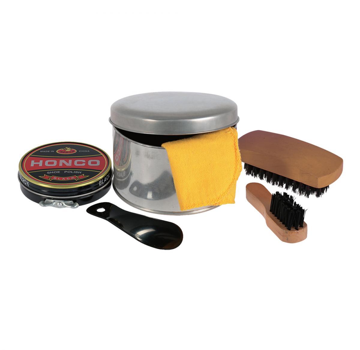 Custom Printed Shoe Polish Shine Kits