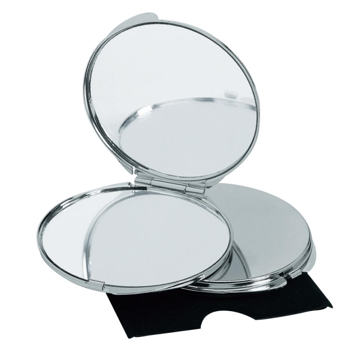Lux Compact Double Mirrors Custom Logo