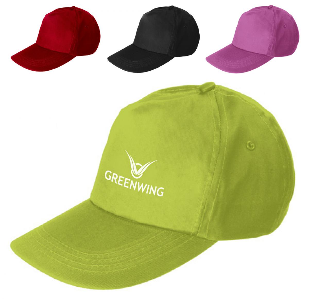 Embroidered Baseball Caps Five Panel Cotton