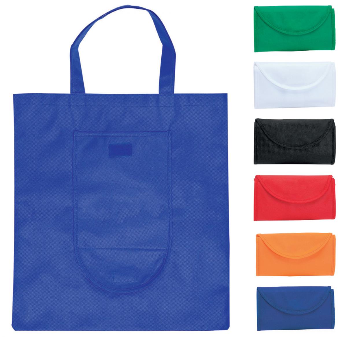 Custom Printed Foldable Shopping Tote Bags Konsum Non-Woven