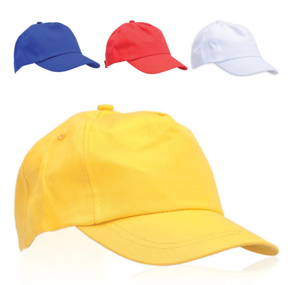 Printed Kids Baseball Caps 100% Cotton