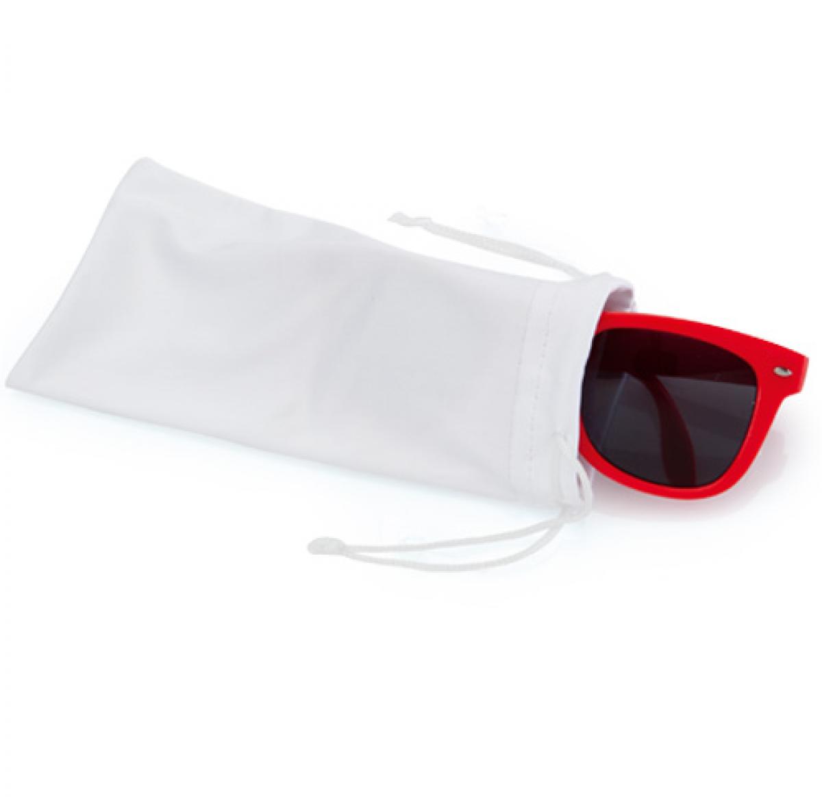 Logo Branded Drawstring Sunglasses Protective Pouch