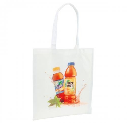 Branded Long Handled Non Woven Shopper Bag