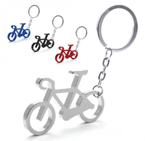 Metal Bicycle Shaped Keyring