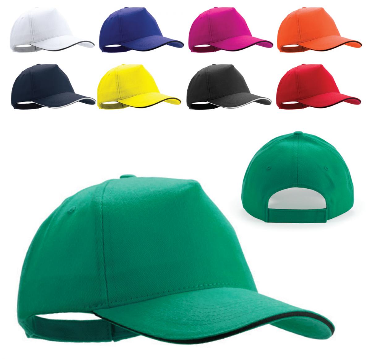 Promotional Baseball Caps Brushed Cotton