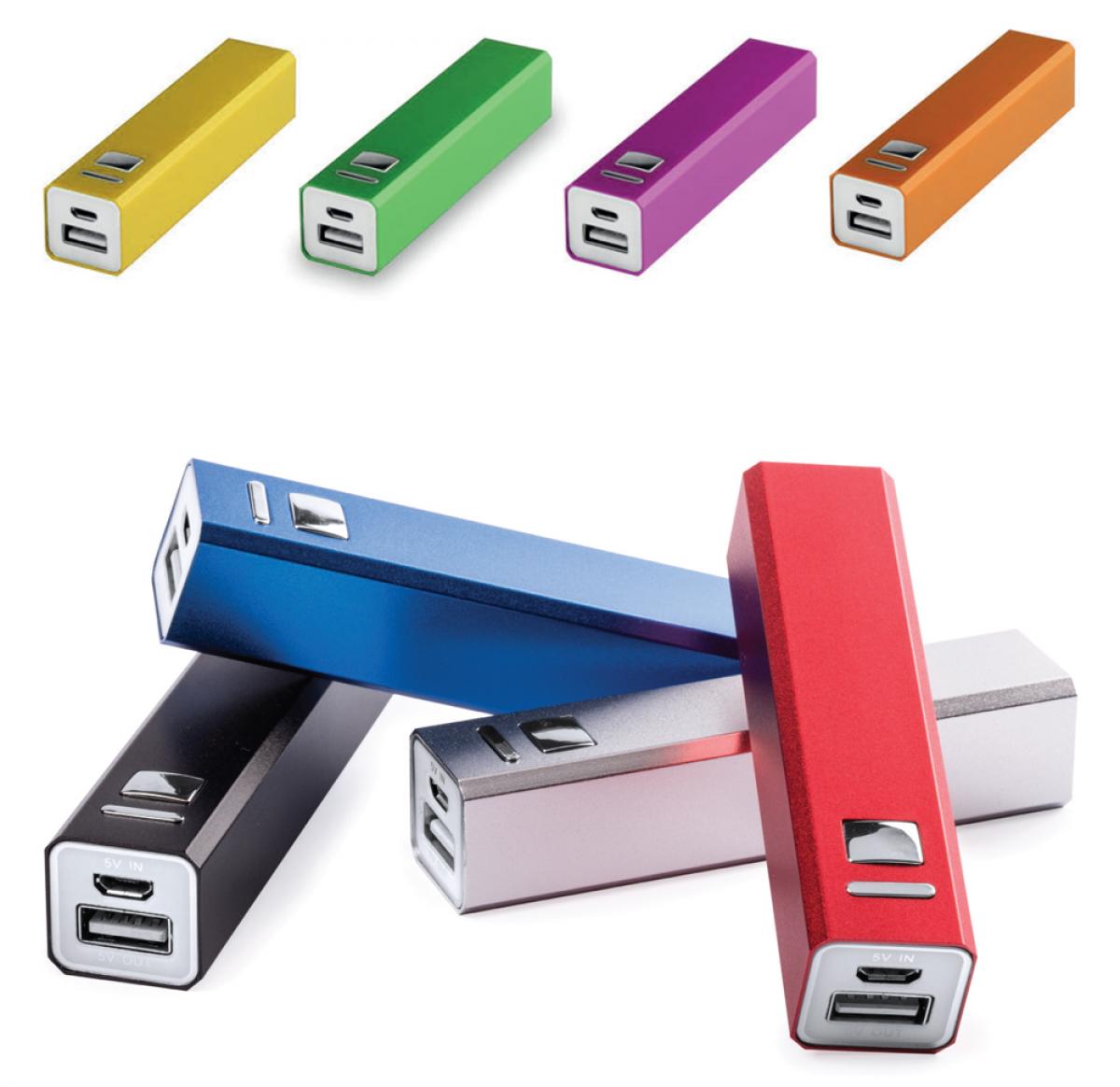 Promotional Aluminium Power Bank 2200 mAh Thazer