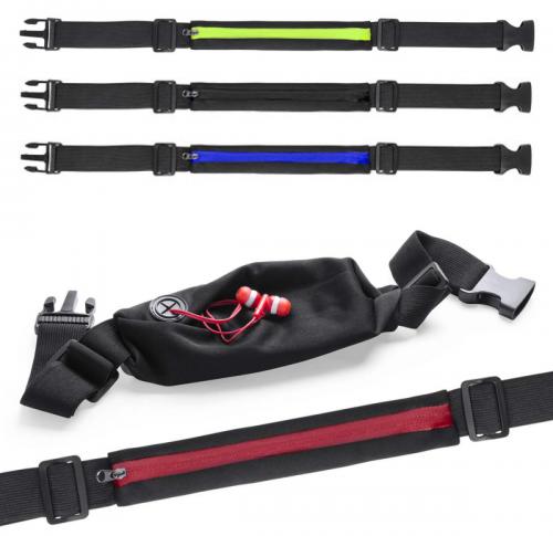 Running Waist Bag Spandex With Headphone Outlet