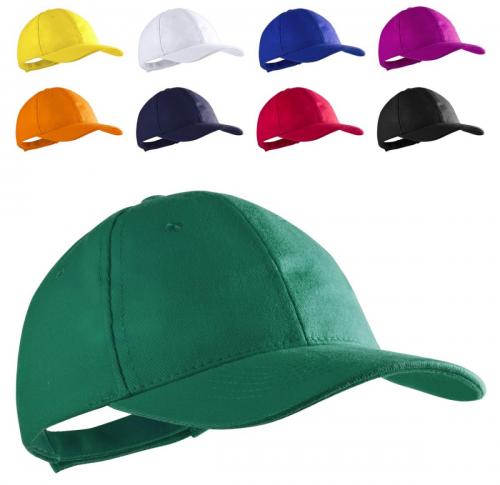 Custom Branded Baseball Caps Brushed Cotton 6 Panels