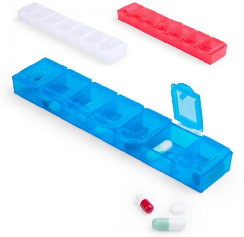 7 Day Pill Dispenser Organiser Box Custom Printed Logo