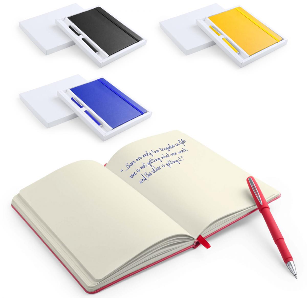 A5 Notebook and Pen in Gift Box