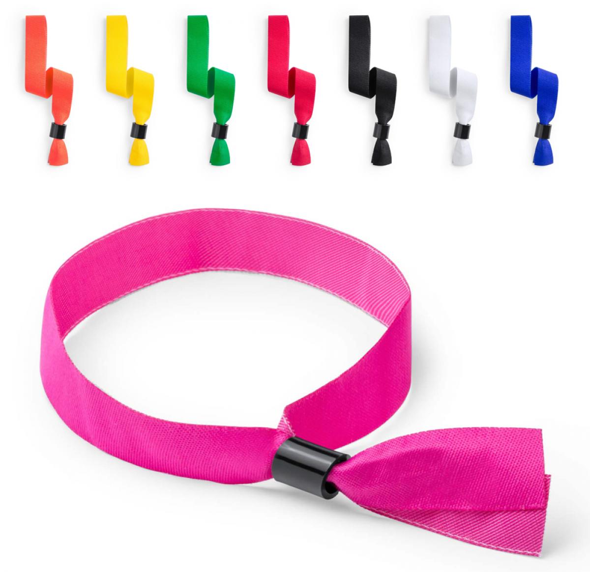 Polyester Wristband With Safety Catch