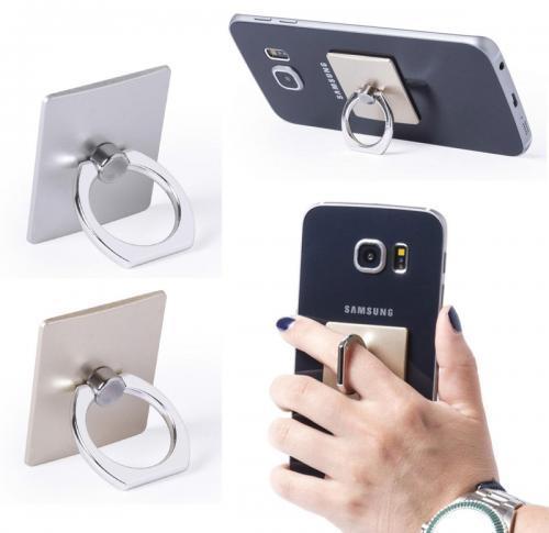 Metal Mobile Phone Ring Stand Holders Printed Logo