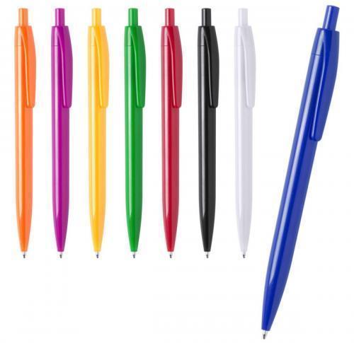 Branded Promotional Plastic Pens - Click Action