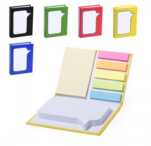 Speech Bubble Shaped Sticky Notes in Spiral Wired Card Cover