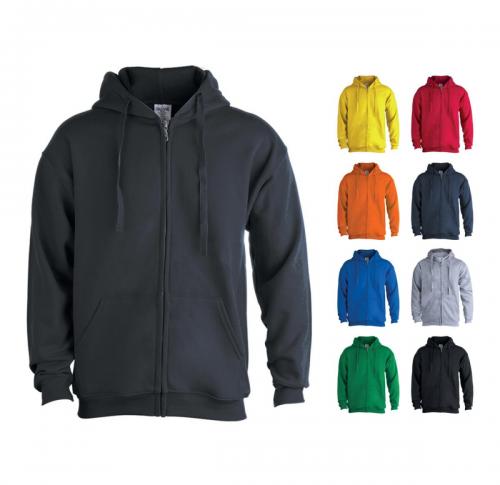 Adult Hooded + Zipper Sweatshirt 
