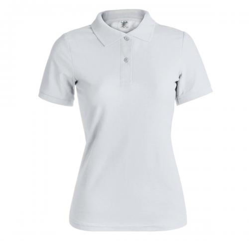 Women White Polo Shirt 