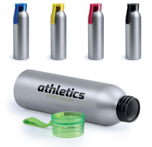 Aluminium 650ml Sports Bottle Screw Lid