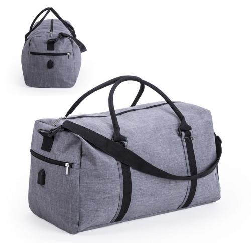 Grey Denim Holdall