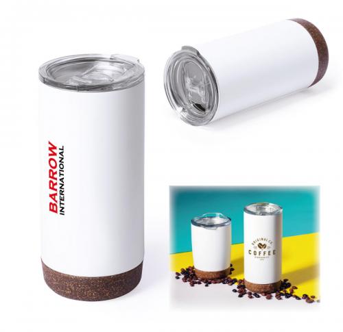 Eco Friendly Stainless Steel / Cork Mug 500ml