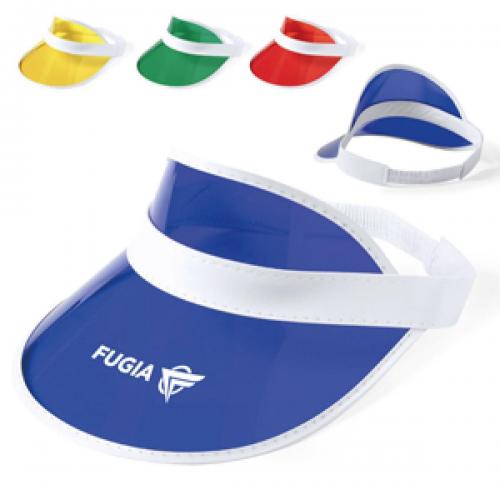 Printed Logo PVC Sun Visor Witd UV Protection