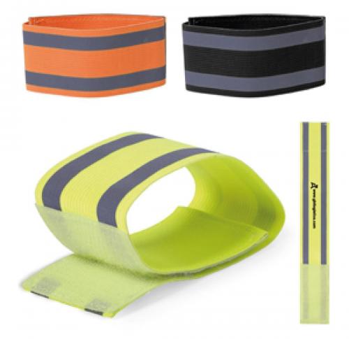 Reflective Velcro Armband Polyester & Elastane