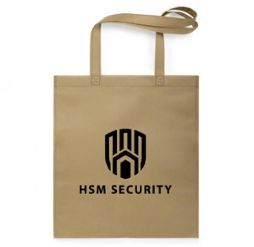 Reusable Long Handled Tote Shopping Bag Non Woven