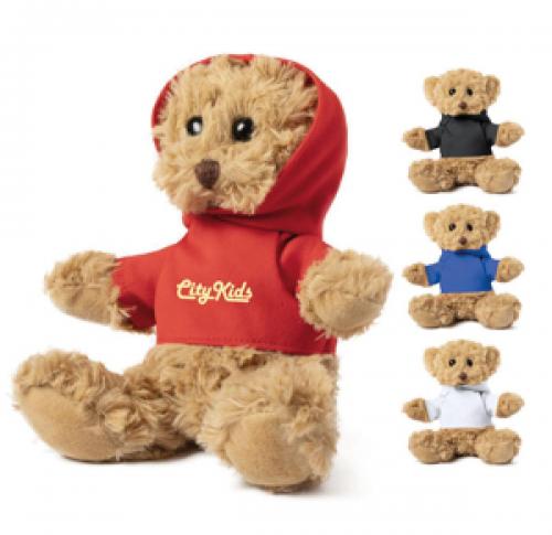 Teddy Bears With Hoody Custom Printed Logo