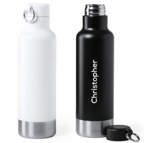 Printed Stainless Steel Water Bottles 750ml Single Walled