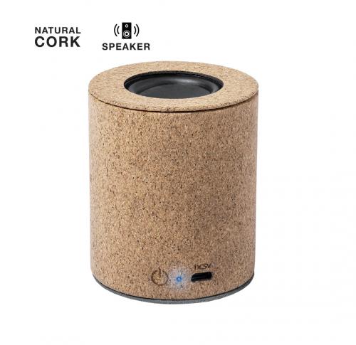 Compact Bluetooth Mini Portable Speaker Cork Finish